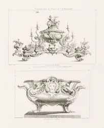 Ninth Series of Works by J.A. Meissonnier, Surtout de Table